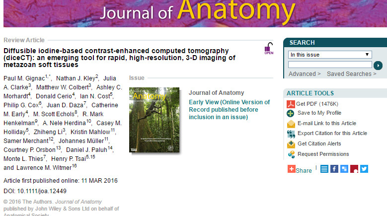 BriteVu Contrast Agent is in a Peer Reviewed Article!